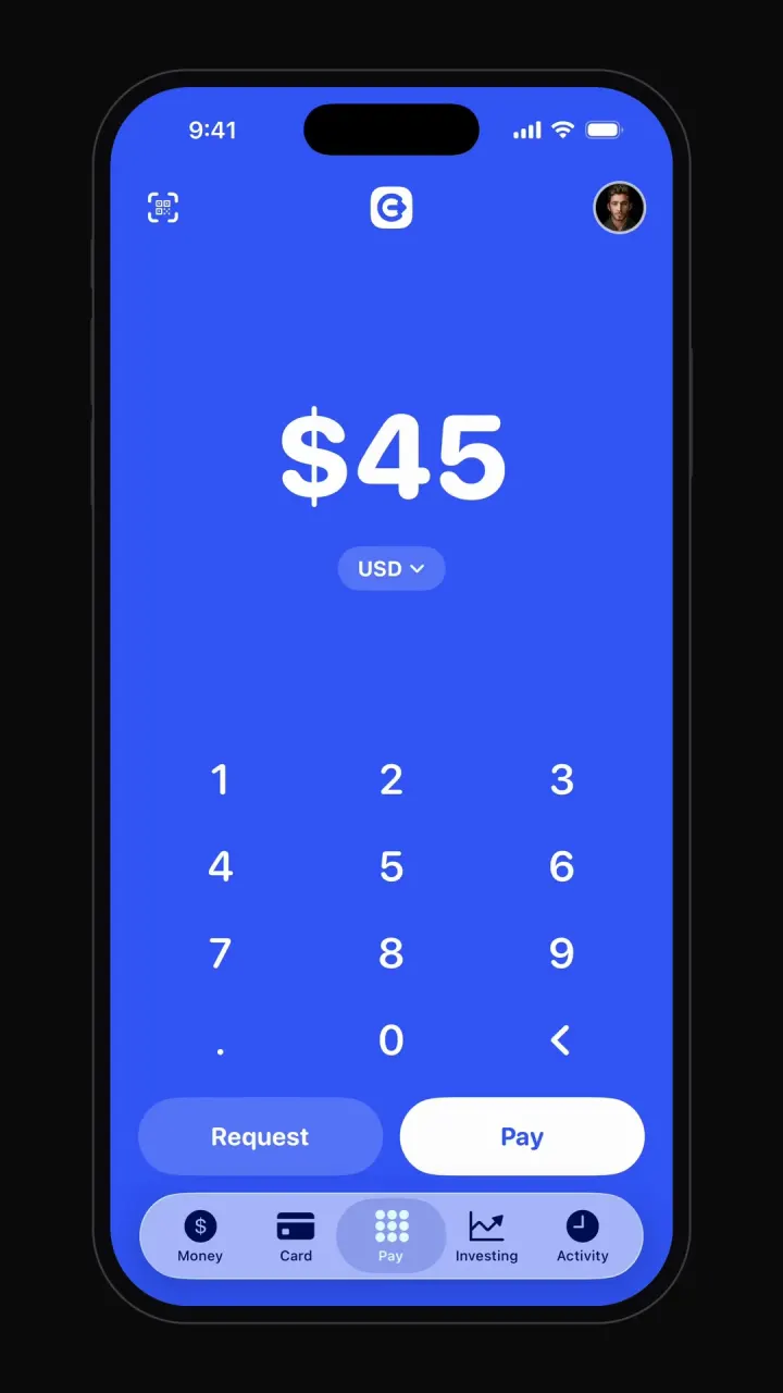 Cash App clone template