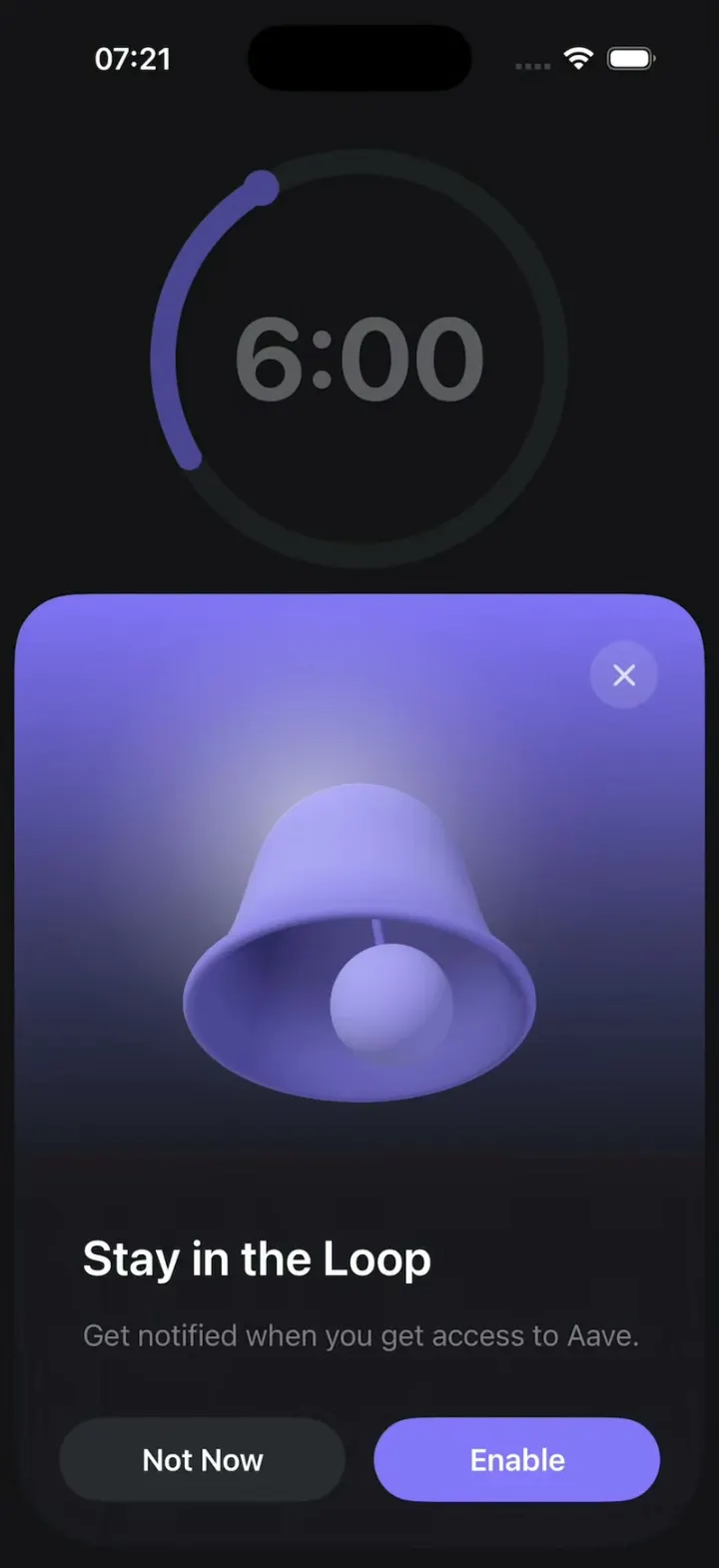 Aave Bell template