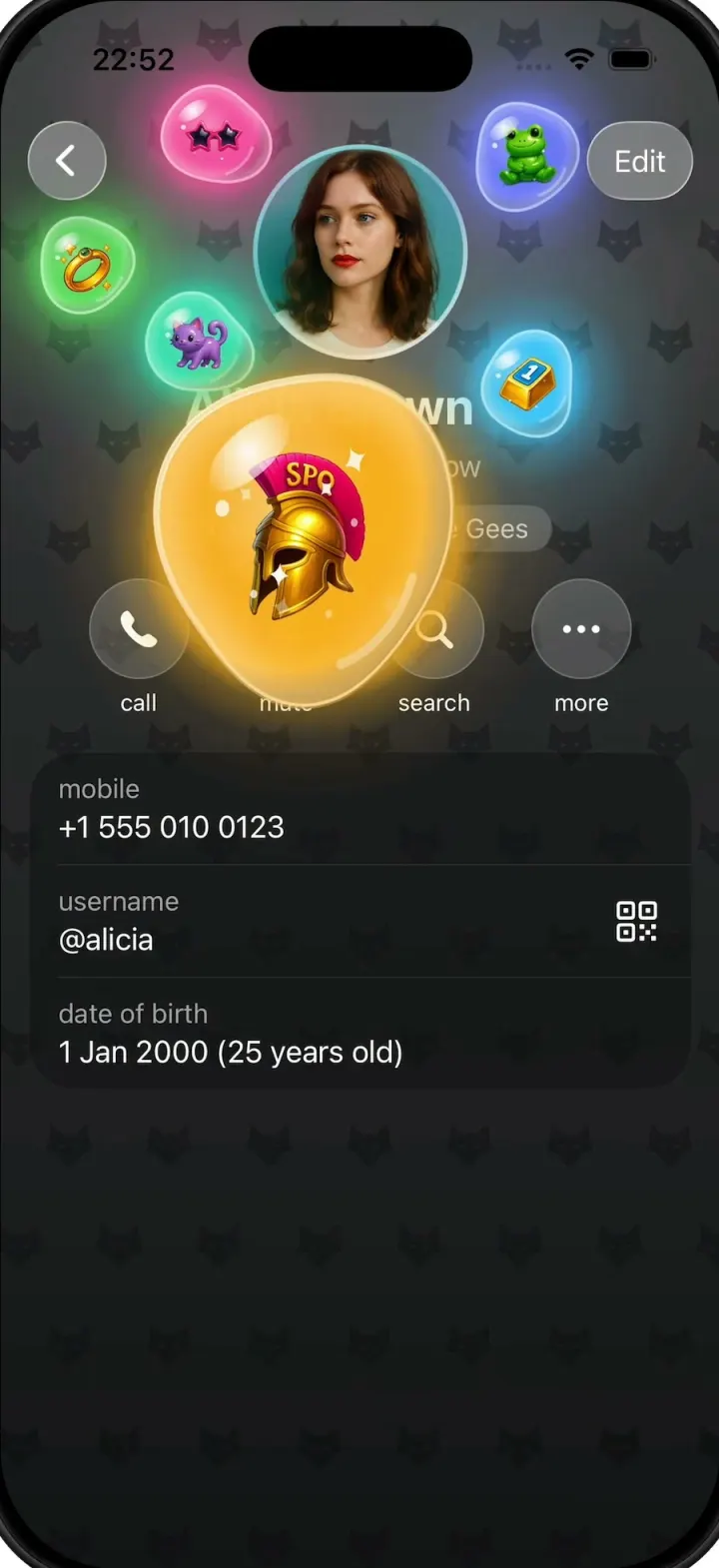 Gift Profiles template